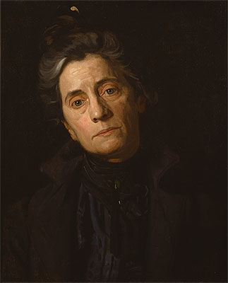Portrait of Mrs. Thomas Eakins, c.1899 by Thomas Eakins | Painting Reproduction