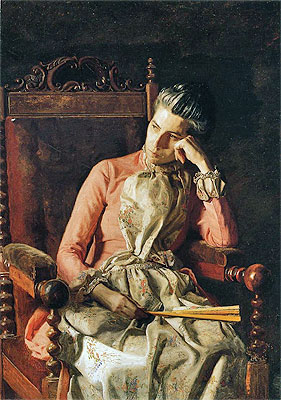Fräulein Amelia Van Buren | Thomas Eakins | Gemälde Reproduktion
