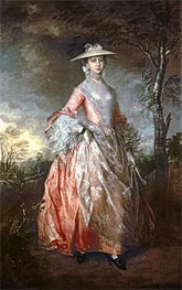Mary, Countess Howe | Gainsborough | Gemälde Reproduktion
