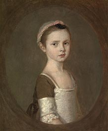 Miss Susanna Gardiner, c.1758/59 by Gainsborough | Painting Reproduction