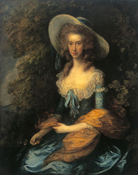 Portrait of Miss Evans, c.1786/90 | Gainsborough | Painting Reproduction