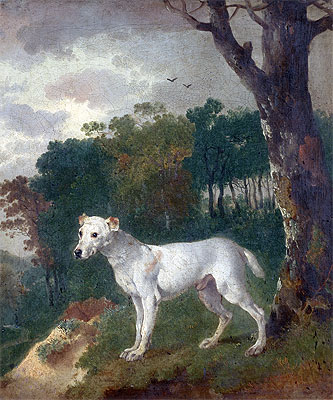 'Bumper', a Bull Terrier, 1745 | Gainsborough | Painting Reproduction