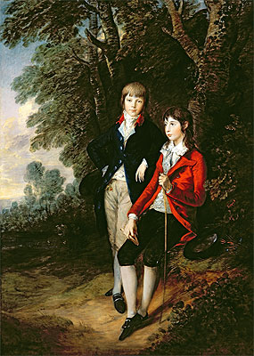 Edward and Thomas Tomkinson, c.1784 | Gainsborough | Painting Reproduction