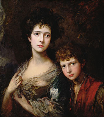 Elizabeth and Thomas Linley, c.1768 | Gainsborough | Painting Reproduction