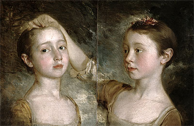 The Painter's Daughters Mary and Margaret, c.1758 | Gainsborough