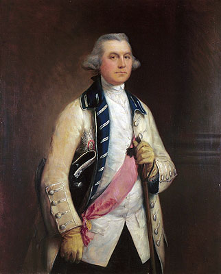 Major General Sir William Draper, c.1765 | Gainsborough | Painting Reproduction