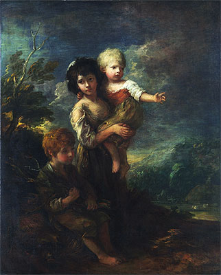 The Wood Gatherers, 1787 | Gainsborough | Painting Reproduction