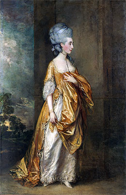 Mrs. Grace Dalrymple Elliott, 1778 | Gainsborough | Painting Reproduction