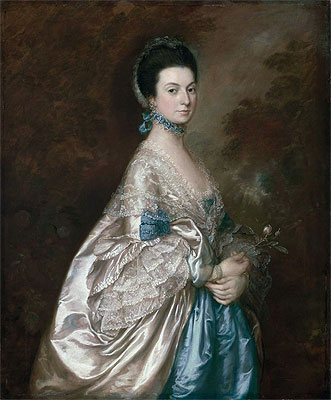 Mrs. Edmund Morton Pleydell, c.1765 | Gainsborough | Gemälde Reproduktion