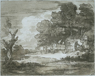 Landschaft | Gainsborough | Gemälde Reproduktion