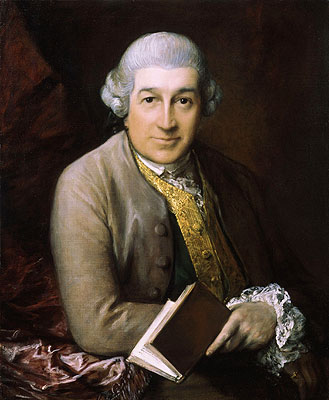 Portrait of David Garrick, 1770 | Gainsborough | Painting Reproduction