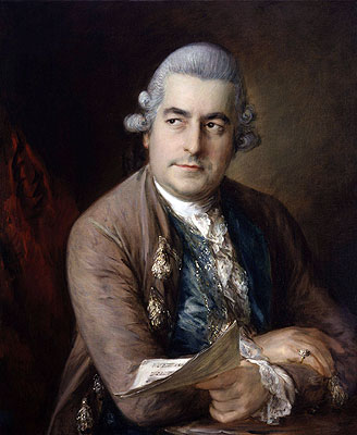 Portrait of Johann Christian Bach, 1776 | Gainsborough | Painting Reproduction