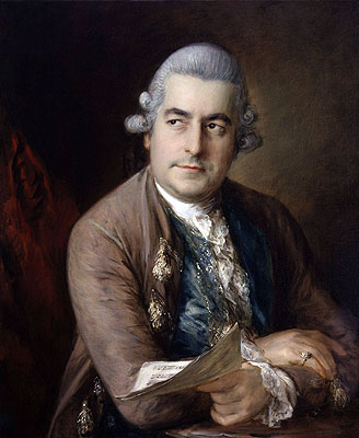 Portrait of Johann Christian Bach, 1776 | Gainsborough