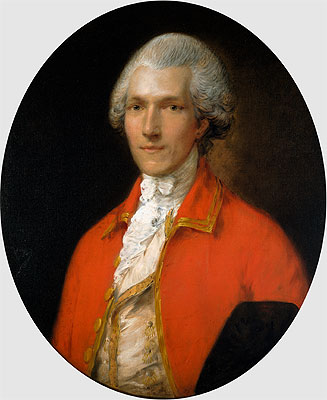 Sir Benjamin Thompson, later Count Rumford, 1783 | Gainsborough | Painting Reproduction