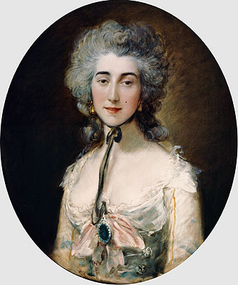 Grace Dalrymple Elliott, c.1782 | Gainsborough | Painting Reproduction