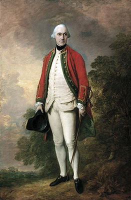 Portrait of George Pitt, First Lord Rivers, c.1768/69 | Gainsborough | Gemälde Reproduktion