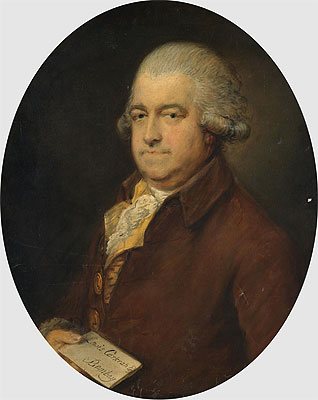 Portrait of Mr G Hammond, Undated | Gainsborough | Painting Reproduction