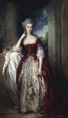 Anne, Duchess of Cumberland, c.1773/77 by Gainsborough | Painting Reproduction