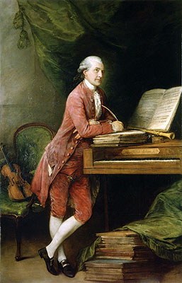 Johann Christian Fischer, c.1774 | Gainsborough
