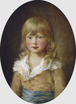 Prinz Octavius | Gainsborough | Gemälde Reproduktion