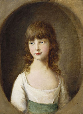 Prinzessin Maria | Gainsborough | Gemälde Reproduktion