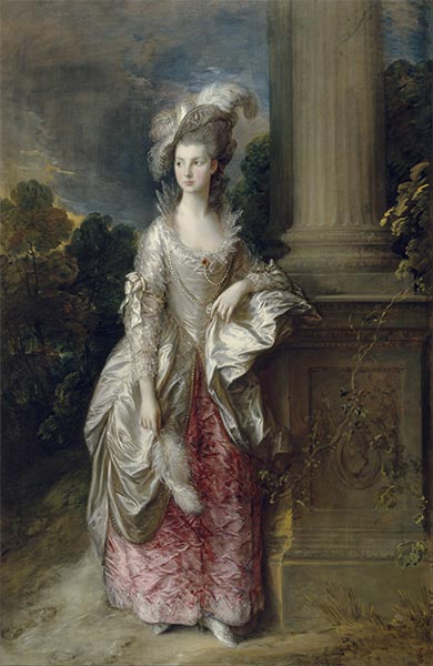 The Honourable Mrs Graham, c.1775/77 | Gainsborough | Painting Reproduction