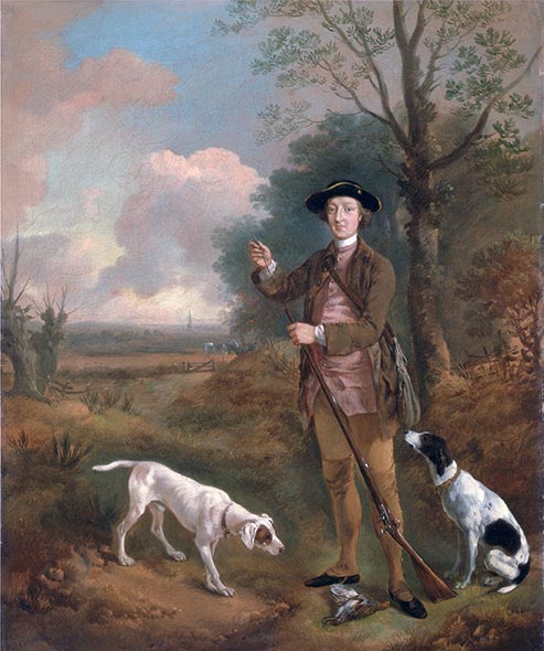 Major John Dade of Tannington, Suffolk, c.1755 | Gainsborough | Painting Reproduction