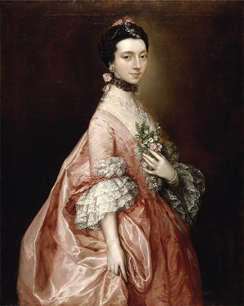 Mary Little, later Lady Carr, c.1765 | Gainsborough | Gemälde Reproduktion