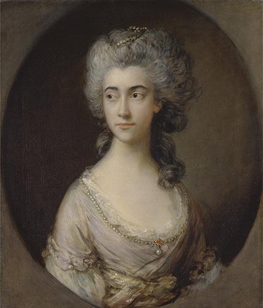 Mary Heberden, c.1777 | Gainsborough | Gemälde Reproduktion