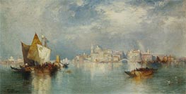 Venedig, 1900 von Thomas Moran | Gemälde-Reproduktion