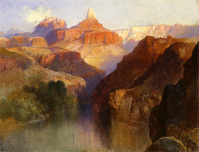 Zoroaster Peak (Grand Canyon, Arizona), 1918 | Thomas Moran | Gemälde Reproduktion