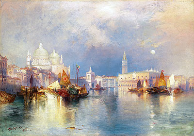 Venice, 1898 | Thomas Moran | Gemälde Reproduktion