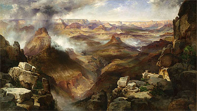 Grand Canyon of the Colorado River, c.1892/08 | Thomas Moran | Painting Reproduction