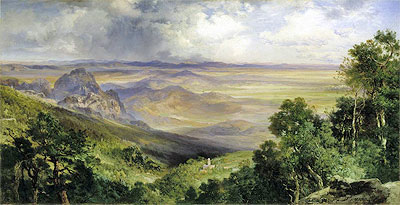 Valley of Cuernavaca, 1903 | Thomas Moran | Gemälde Reproduktion