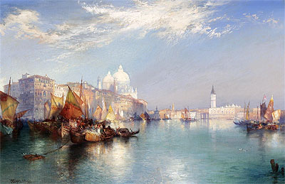 View of Venice, 1901 | Thomas Moran | Painting Reproduction