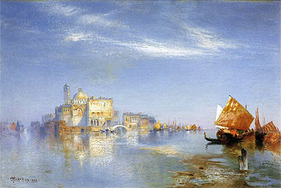 View of Venice, 1892 | Thomas Moran | Gemälde Reproduktion