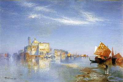 View of Venice, 1892 by Thomas Moran | Painting Reproduction