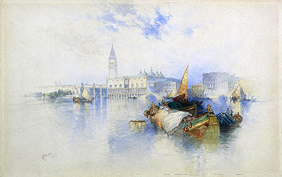 Basin of San Marco, 1897 | Thomas Moran | Painting Reproduction