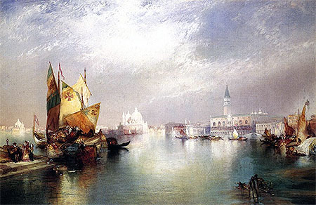 The Splendor of Venice, 1897 | Thomas Moran | Painting Reproduction