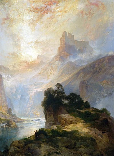 The Glory of the Canyon, 1875 | Thomas Moran | Painting Reproduction