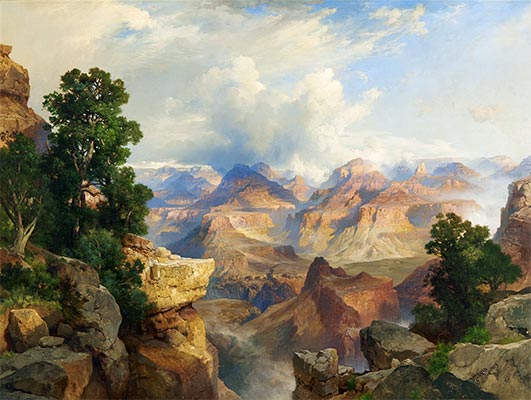 Der Grand Canyon, 1913 | Thomas Moran | Gemälde Reproduktion