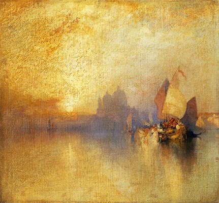 Opalescent Venice, undated | Thomas Moran | Painting Reproduction