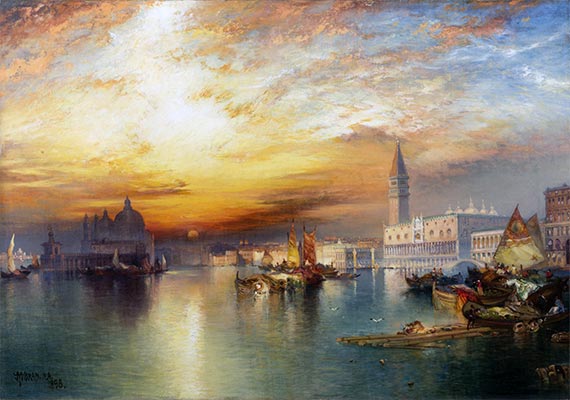 Grand Canal, Venice | Thomas Moran | Painting Reproduction