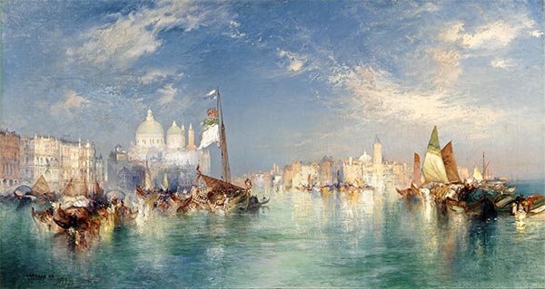 Venice, 1898 | Thomas Moran | Painting Reproduction