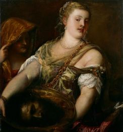 Salome with the Head of John the Baptist | Titian | Painting Reproduction