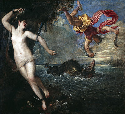 Perseus and Andromeda, c.1554/56 | Titian | Painting Reproduction