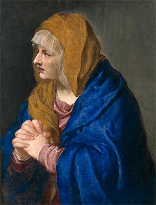 Mater Dolorosa, 1554 | Titian | Gemälde Reproduktion