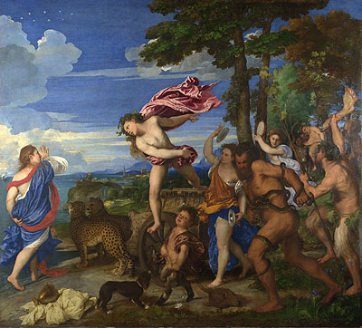 Bacchus and Ariadne, c.1520/23 | Titian | Painting Reproduction