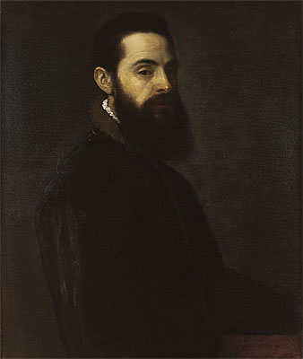 Portrait of Antonio Anselmi, c.1550 | Titian | Gemälde Reproduktion