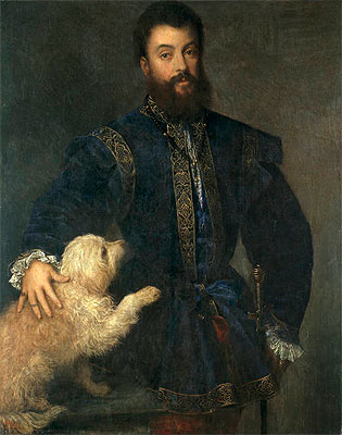 Federico Gonzaga, I Duke of Mantua, 1529 | Titian | Gemälde Reproduktion